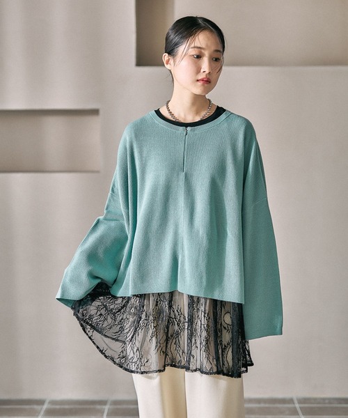 裾アソートレイヤード2 582455（Tシャツ/カットソー）｜LEPSIM