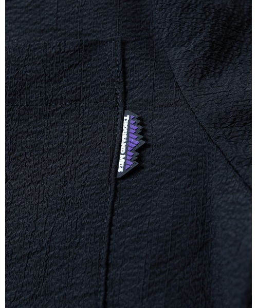THOUSAND MILE（サウザンドマイル）の「[L's]THREE QUARTER SLEEVE SHIRT SEERSUCKER/スリークオータースリーブシャツ シアサッカー（シャツ/ブラウス・レディース・ブラック/ブラウン/ネイビー/イエロー・FREE）」の7枚目の写真