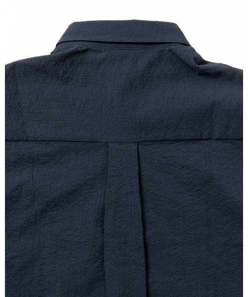 THOUSAND MILE（サウザンドマイル）の「[L's]THREE QUARTER SLEEVE SHIRT SEERSUCKER/スリークオータースリーブシャツ シアサッカー（シャツ/ブラウス・レディース・ブラック/ブラウン/ネイビー/イエロー・FREE）」の8枚目の写真