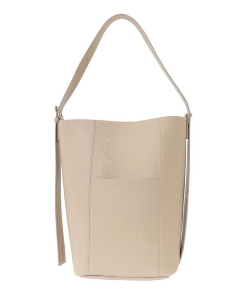 Green　Parks（グリーンパークス）の「KOSSORECO軽量合皮ポーチ付ショルダー（ショルダーバッグ・レディース・グレー/ベージュ/ブラック・FREE）」の8枚目の写真