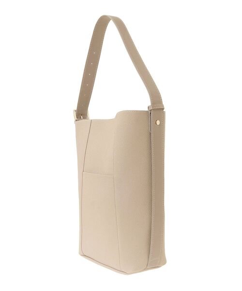 Green　Parks（グリーンパークス）の「KOSSORECO軽量合皮ポーチ付ショルダー（ショルダーバッグ・レディース・グレー/ベージュ/ブラック・FREE）」の10枚目の写真