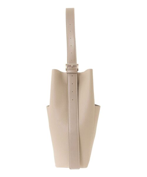 Green　Parks（グリーンパークス）の「KOSSORECO軽量合皮ポーチ付ショルダー（ショルダーバッグ・レディース・グレー/ベージュ/ブラック・FREE）」の12枚目の写真