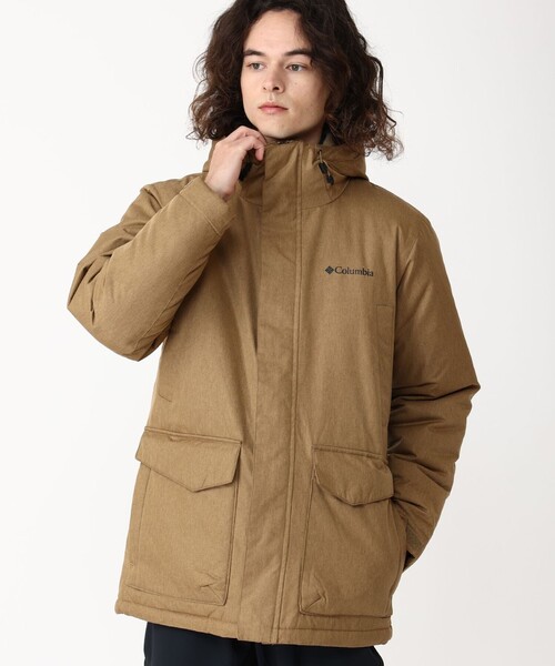 Columbia（コロンビア）の「撥水 防寒 Columbia／メンズ パインズレイク パーカー ジャケット／コロンビア（その他アウター・メンズ・ブラウン/ブラック/グリーン・L/M/XL/S）」の2枚目の写真
