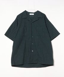 ADRER（アドラー）の「チェック柄半袖シャツ（シャツ/ブラウス）」