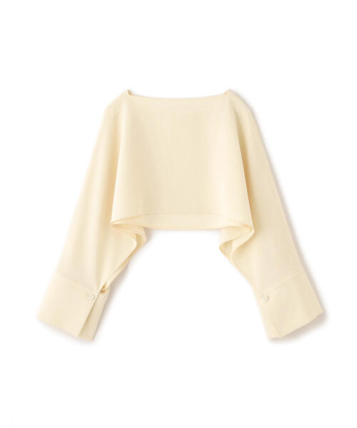 ADORE(アドーア)の「◆シルキーダブルクロスブラウス(シャツ/ブラウス・レディース・ホワイト系その他/グリーン・38)」の10枚目の写真