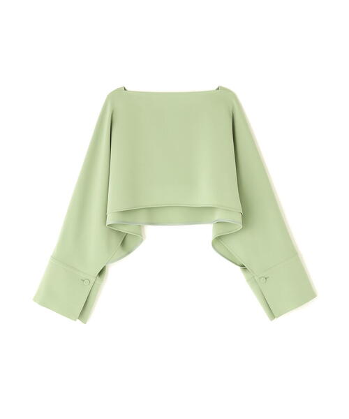 ADORE(アドーア)の「◆シルキーダブルクロスブラウス(シャツ/ブラウス・レディース・ホワイト系その他/グリーン・38)」の20枚目の写真