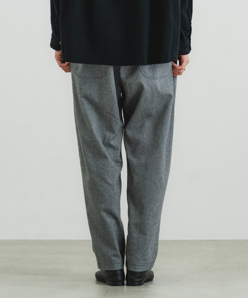 quadro（クオドロ）の「ソフトサーモストレッチサルエルパンツ（その他パンツ・レディース・グレー/ネイビー・FREE）」の21枚目の写真