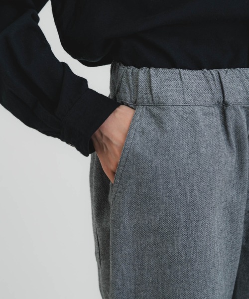 quadro（クオドロ）の「ソフトサーモストレッチサルエルパンツ（その他パンツ・レディース・グレー/ネイビー・FREE）」の15枚目の写真