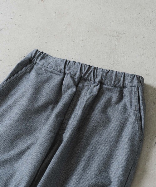 quadro（クオドロ）の「ソフトサーモストレッチサルエルパンツ（その他パンツ・レディース・グレー/ネイビー・FREE）」の6枚目の写真