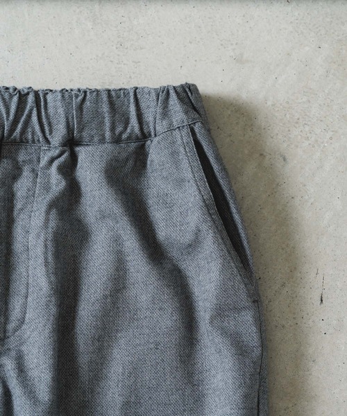 quadro（クオドロ）の「ソフトサーモストレッチサルエルパンツ（その他パンツ・レディース・グレー/ネイビー・FREE）」の5枚目の写真