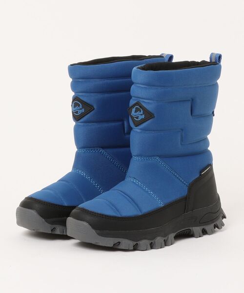 ASBee（アスビー）の「MOUNTAIN WALK マウンテンウォーク キッズ ハーフ丈ウィンターブーツ【防水/防寒】 1239（ブーツ・キッズ・ブラック/ベージュ/オレンジ/ネイビー・19.0cm/20.0cm/21.0cm/22.0cm/23.0cm/24.0cm）」の3枚目の写真