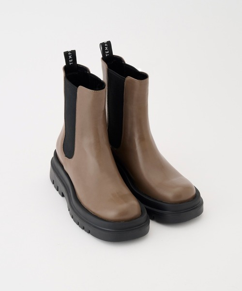 TEMPERATE（テンパレイト）の「TEMPERATE / テンパレイト HECTOR（レイン対応）（ブーツ・レディース・トップグレー/ブラック・35/36/37/38/39/40）」の6枚目の写真