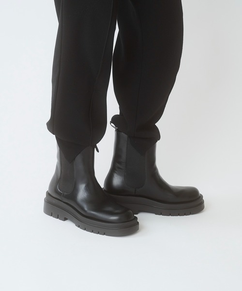 TEMPERATE（テンパレイト）の「TEMPERATE / テンパレイト HECTOR（レイン対応）（ブーツ・レディース・トップグレー/ブラック・35/36/37/38/39/40）」の11枚目の写真