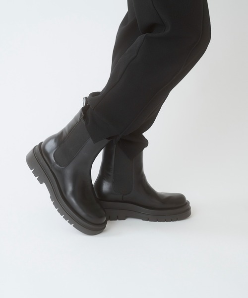 TEMPERATE（テンパレイト）の「TEMPERATE / テンパレイト HECTOR（レイン対応）（ブーツ・レディース・トップグレー/ブラック・35/36/37/38/39/40）」の12枚目の写真