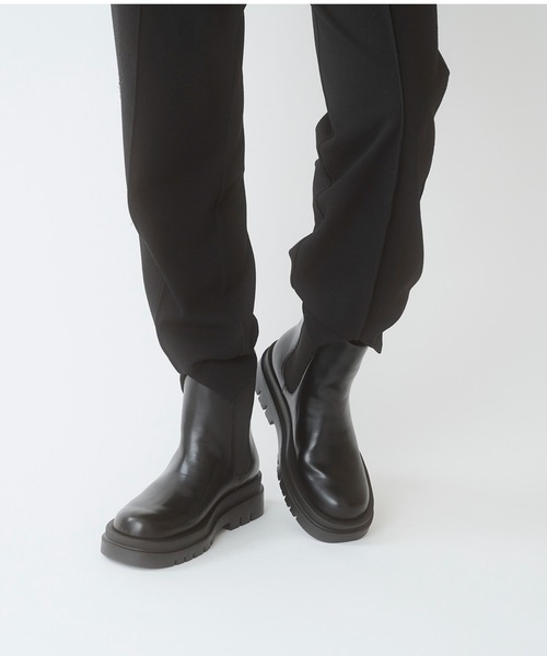 TEMPERATE（テンパレイト）の「TEMPERATE / テンパレイト HECTOR（レイン対応）（ブーツ・レディース・トップグレー/ブラック・35/36/37/38/39/40）」の13枚目の写真