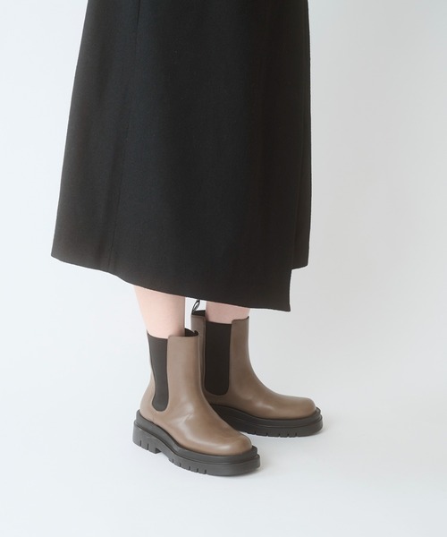 TEMPERATE（テンパレイト）の「TEMPERATE / テンパレイト HECTOR（レイン対応）（ブーツ・レディース・トップグレー/ブラック・35/36/37/38/39/40）」の14枚目の写真