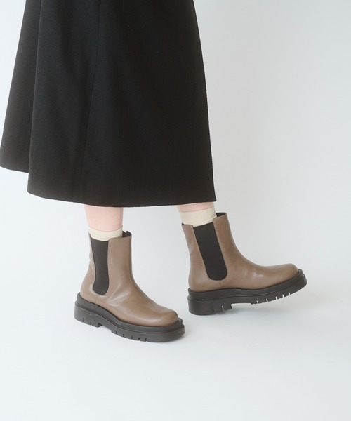 TEMPERATE（テンパレイト）の「TEMPERATE / テンパレイト HECTOR（レイン対応）（ブーツ・レディース・トップグレー/ブラック・35/36/37/38/39/40）」の16枚目の写真