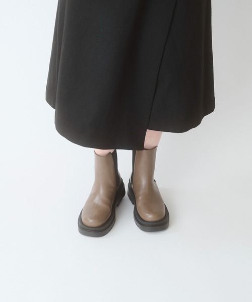 TEMPERATE（テンパレイト）の「TEMPERATE / テンパレイト HECTOR（レイン対応）（ブーツ・レディース・トップグレー/ブラック・35/36/37/38/39/40）」の17枚目の写真