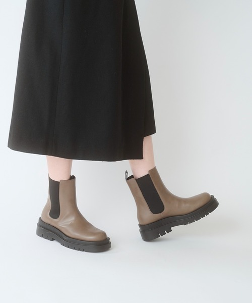 TEMPERATE（テンパレイト）の「TEMPERATE / テンパレイト HECTOR（レイン対応）（ブーツ・レディース・トップグレー/ブラック・35/36/37/38/39/40）」の18枚目の写真