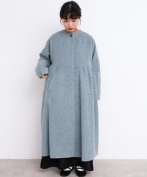ヘリンボーン」に該当するノーカラーコートファッション通販 - ZOZOTOWN