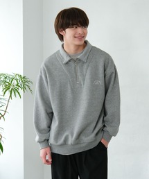 GLOBAL WORK（グローバルワーク）の「あったか裏起毛ハーフジップスウェット/AND YUA ANY/591458（スウェット・キッズ）」