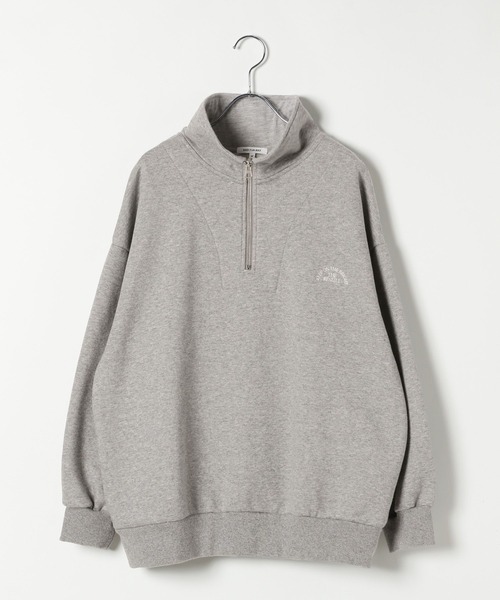 GLOBAL WORK(グローバルワーク)の「あったか裏起毛ハーフジップスウェット/AND YUA ANY/591458(スウェット・キッズ・ダークグレー/ライトグレー・MEDIUM/LARGE)」の16枚目の写真