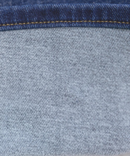 DAY CLOSET(デイ クローゼット)の「【裏起毛/大きいサイズ有/全周裏ゴム/2段階調整可】冬勝つウォッシュ加工ストレートデニムパンツ レディース(デニムパンツ・レディース・ブラック/インディゴブルー/ライトブルー/ブルー・S/XL/M/L/2XL)」の5枚目の写真