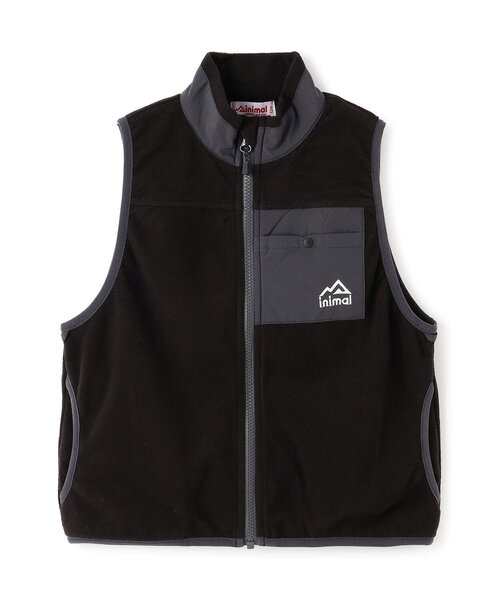 minimal（ミニマル）の「フリースベスト（ベスト・キッズ・ブラック/オフホワイト/ターコイズブルー/カラフル・130cm/120cm/100cm/140cm/110cm/90cm）」の18枚目の写真