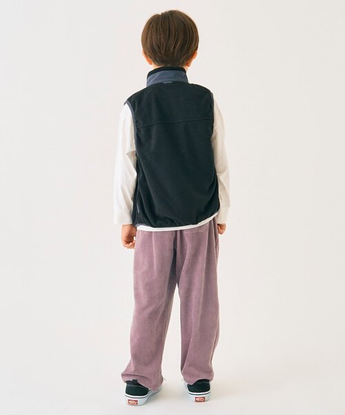 minimal（ミニマル）の「フリースベスト（ベスト・キッズ・ブラック/オフホワイト/ターコイズブルー/カラフル・130cm/120cm/100cm/140cm/110cm/90cm）」の16枚目の写真