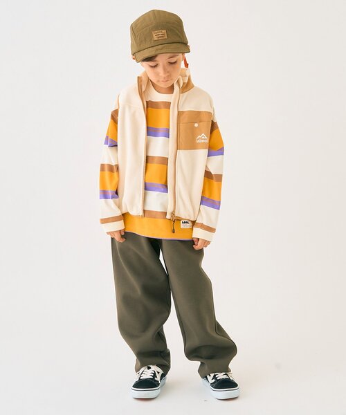 minimal（ミニマル）の「フリースベスト（ベスト・キッズ・ブラック/オフホワイト/ターコイズブルー/カラフル・130cm/120cm/100cm/140cm/110cm/90cm）」の13枚目の写真