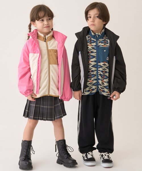 minimal（ミニマル）の「フリースベスト（ベスト・キッズ・ブラック/オフホワイト/ターコイズブルー/カラフル・130cm/120cm/100cm/140cm/110cm/90cm）」の9枚目の写真
