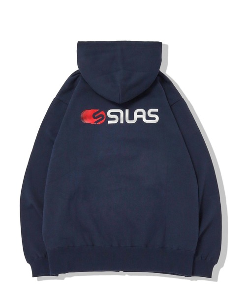 SILAS（サイラス）の「70S ZIP HOODIE（スウェット・メンズ・ブラック/アッシュ/ネイビー・M/L/XL）」の3枚目の写真