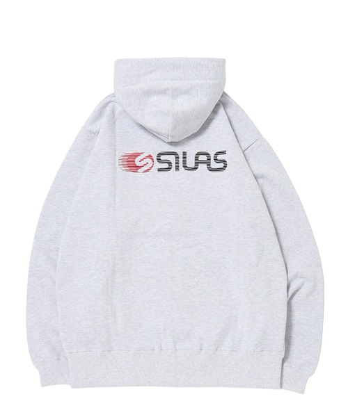 SILAS（サイラス）の「70S ZIP HOODIE（スウェット・メンズ・ブラック/アッシュ/ネイビー・M/L/XL）」の2枚目の写真