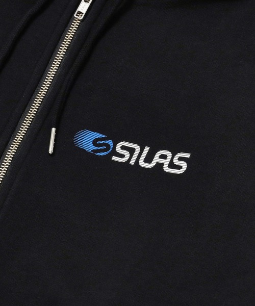 SILAS（サイラス）の「70S ZIP HOODIE（スウェット・メンズ・ブラック/アッシュ/ネイビー・M/L/XL）」の6枚目の写真
