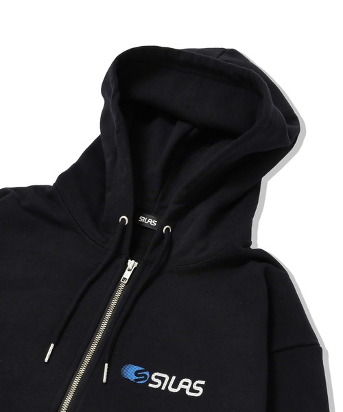 SILAS（サイラス）の「70S ZIP HOODIE（スウェット・メンズ・ブラック/アッシュ/ネイビー・M/L/XL）」の7枚目の写真