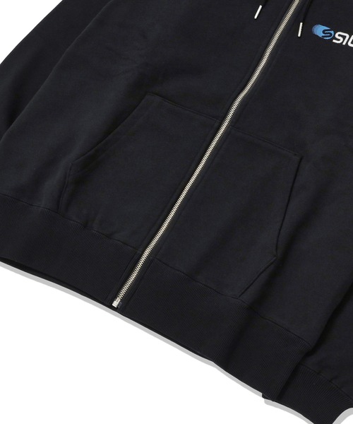 SILAS（サイラス）の「70S ZIP HOODIE（スウェット・メンズ・ブラック/アッシュ/ネイビー・M/L/XL）」の8枚目の写真
