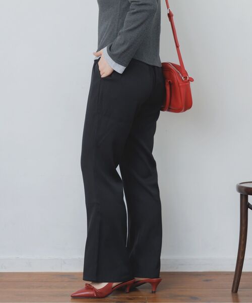 RETRO GIRL（レトロガール）の「センターシームフレアPT（スラックス・レディース・ナチュラル/ブラウン/ブラック・FREE）」の21枚目の写真