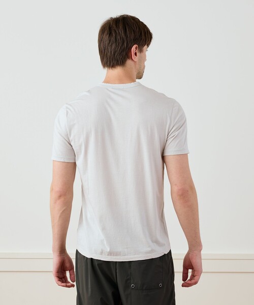 JAMES PERSE(ジェームスパース)の「リュクスジャージー クルーネックTシャツ MELJ3199(Tシャツ/カットソー・メンズ・カーキ/ライトグレー・1)」の6枚目の写真