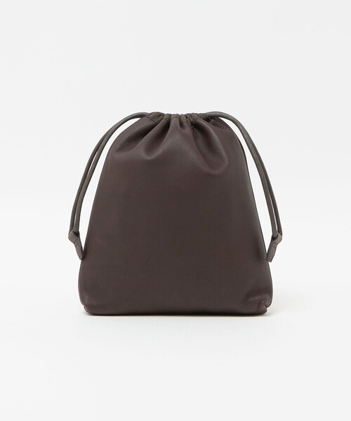 今期 ユナイテッドアローズ UNFINISHED LEATHER/巾着バッグ UNFINISHED LEATHER/巾着バッグ（トートバッグ）｜UNITED ARROWS