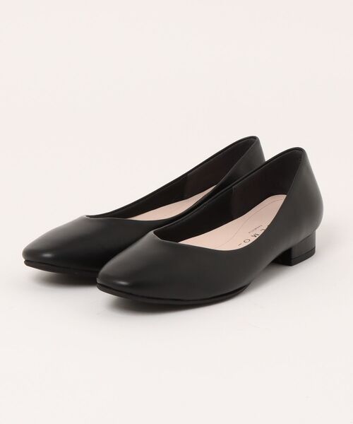 MELMO(メルモ)の「プレーンカッターパンプス(パンプス・レディース・ブラック/ベージュ・23.0cm/23.5cm/24.0cm/24.5cm/22.5cm)」の1枚目の写真
