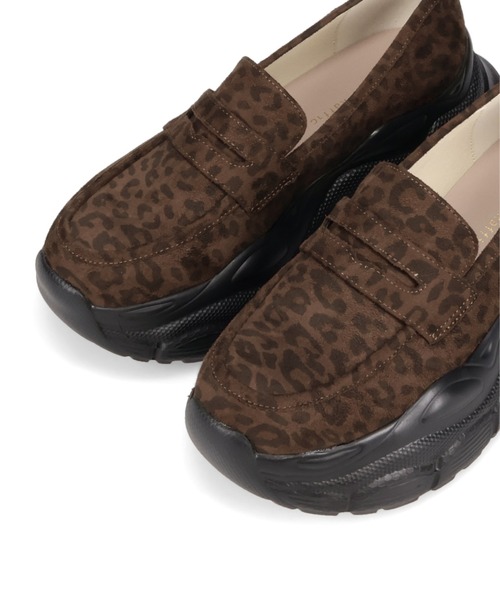 ORiental TRaffic(オリエンタルトラフィック)の「厚底 軽量スニーカーソール ローファー /51326(ローファー・レディース・ブラック/ブラウン・38/41/40/37/36/35/34/39)」の5枚目の写真