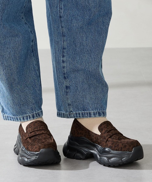 ORiental TRaffic(オリエンタルトラフィック)の「厚底 軽量スニーカーソール ローファー /51326(ローファー・レディース・ブラック/ブラウン・38/41/40/37/36/35/34/39)」の21枚目の写真