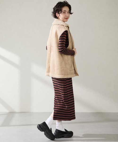 ORiental TRaffic(オリエンタルトラフィック)の「厚底 軽量スニーカーソール ローファー /51326(ローファー・レディース・ブラック/ブラウン・38/41/40/37/36/35/34/39)」の22枚目の写真