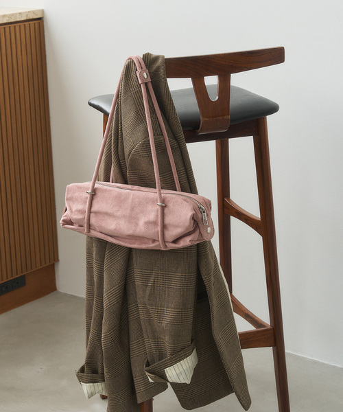 LE TALON(ルタロン)の「LE TALON gather oblong bag(ショルダーバッグ・レディース・ブラウン/ピンク・FREE)」の8枚目の写真