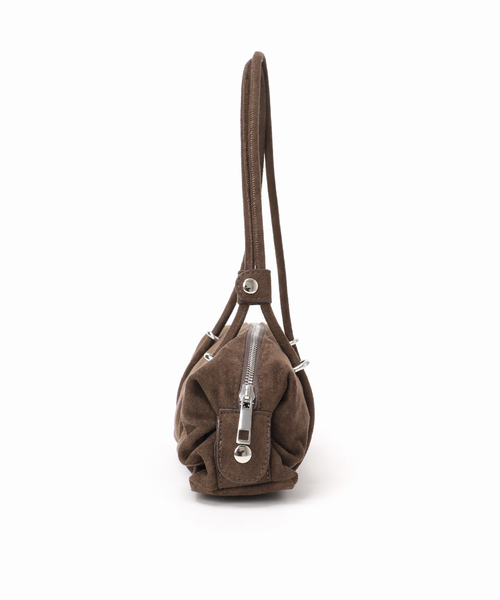 LE TALON(ルタロン)の「LE TALON gather oblong bag(ショルダーバッグ・レディース・ブラウン/ピンク・FREE)」の9枚目の写真