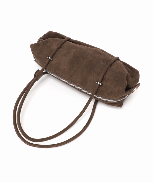 LE TALON(ルタロン)の「LE TALON gather oblong bag(ショルダーバッグ・レディース・ブラウン/ピンク・FREE)」の12枚目の写真