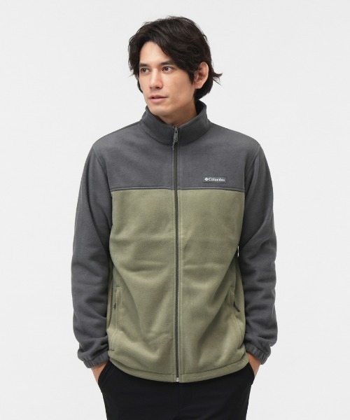 Columbia（コロンビア）の「コロンビア  スティーンズマウンテンフルジップフリース2.0（ブルゾン・メンズ・ブラック/グリーン/ブラック系その他・M/L/S/LL）」の3枚目の写真