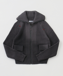 PARANOID / パラノイド BIG COLLAR GRADATION ZIP KNIT