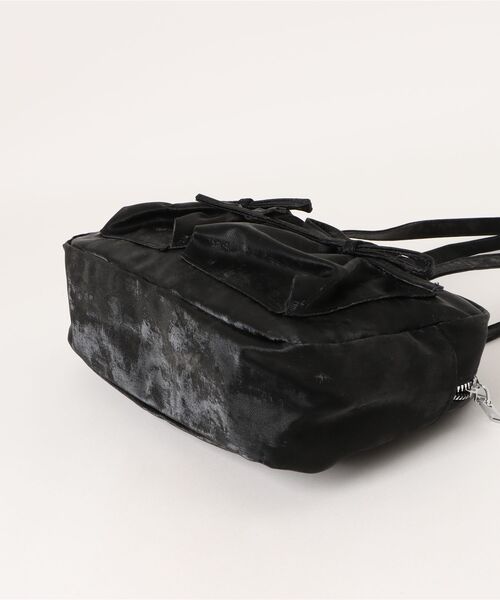 GORGE(ゴージ)の「《ダブルリボン×フロントポケット》レディース ショルダーバッグ オールシーズン(ハンドバッグ・レディース・アイボリー/ブラック/シルバー/ブラウン・F)」の17枚目の写真