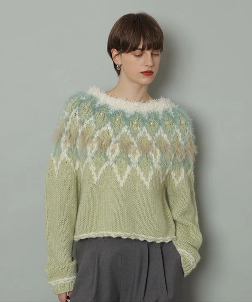 ノルディックセーター（ニット/セーター）｜CADUNE（カデュネ）の